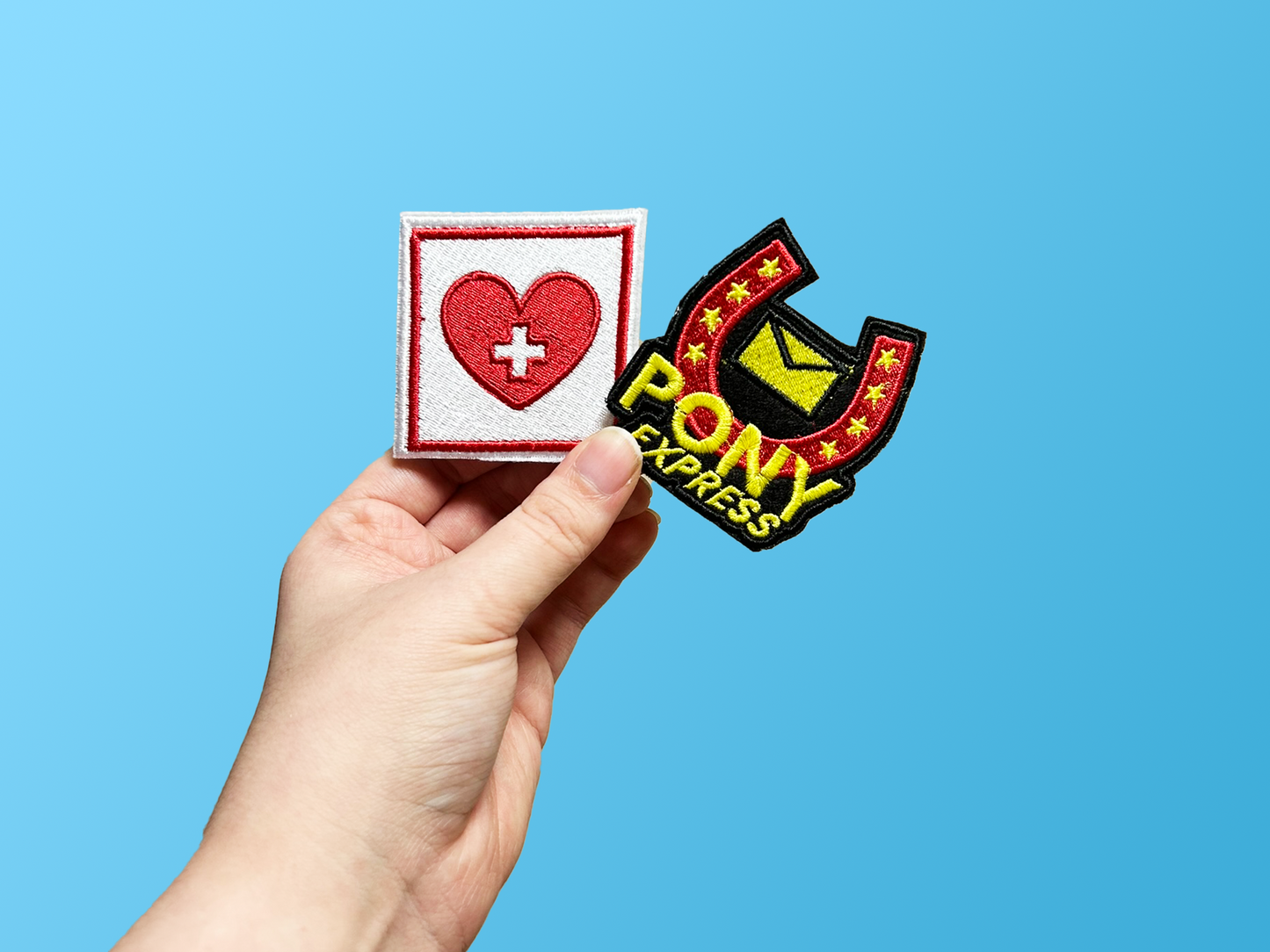 Anya Pony Express Jumpsuit Cosplay Patches Printable Template Inspired by Mouthwashing | PNG SVG Available