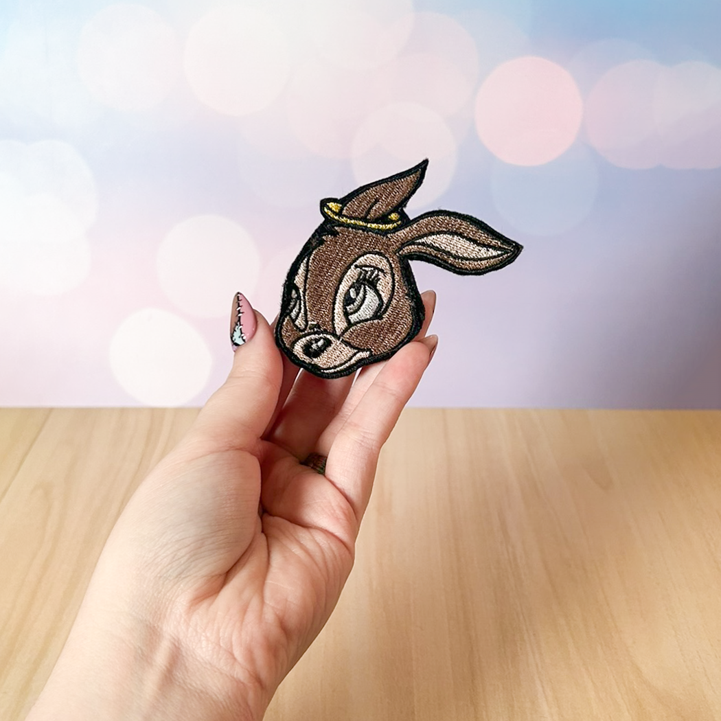 Michael Mell Bunny and Blue Cat Hoodie Patches | Be More Chill Inspired Broadway Cosplay Embroidered Patches