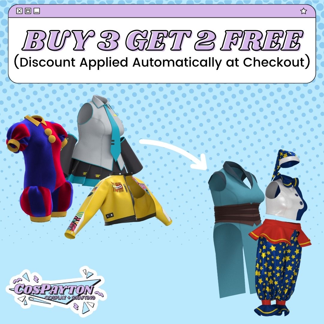 Jayce Jacket PDF Cosplay Pattern Bundle | Arcane Inspired Printable Costume Pattern