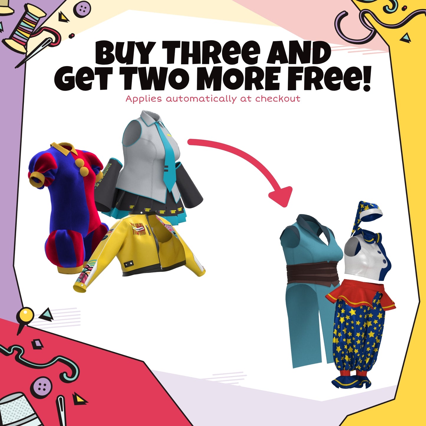 Bridget Jacket Cosplay Sewing Pattern (Digital Download)