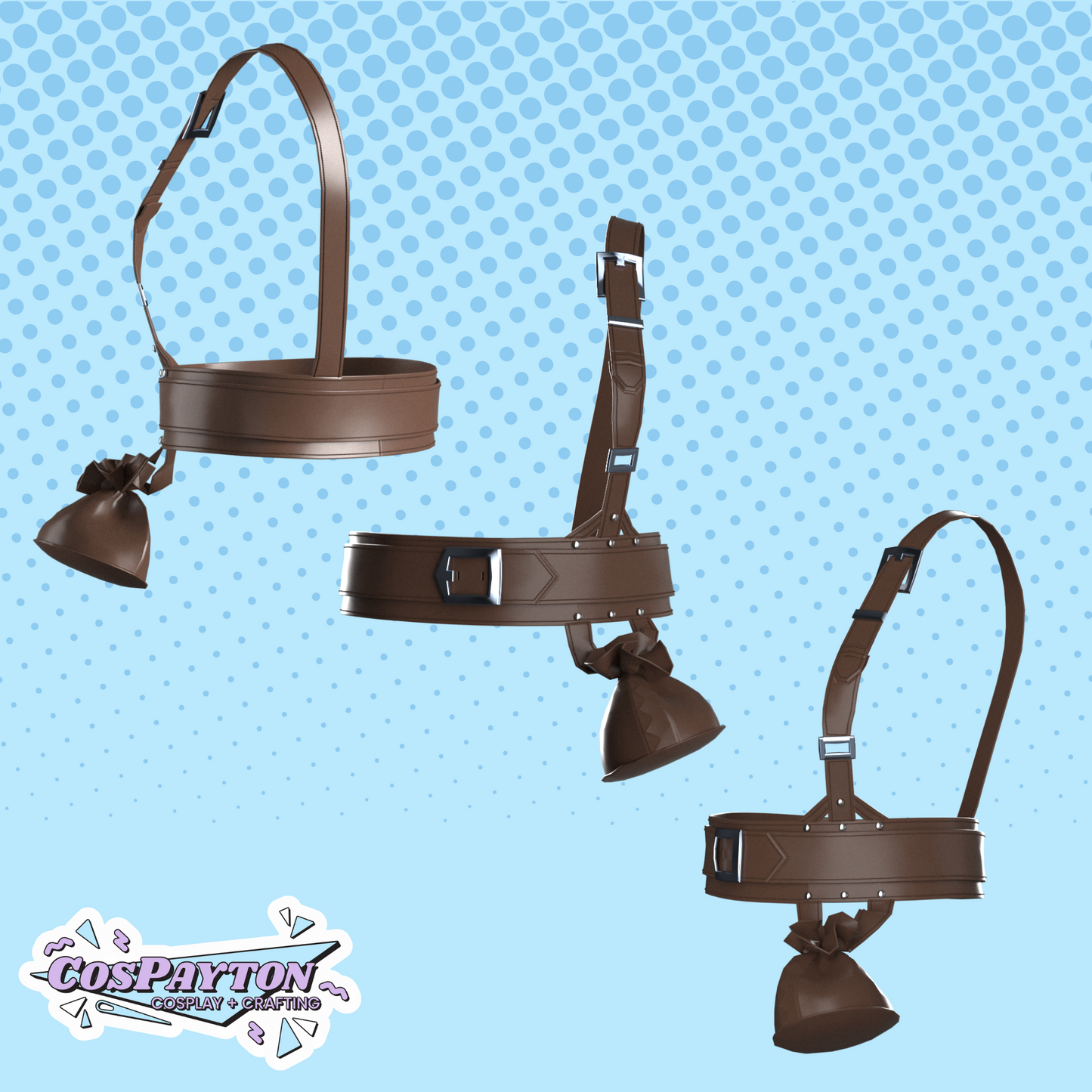 Imogen's Belts PDF Cosplay Pattern | Critical Role Inspired Printable