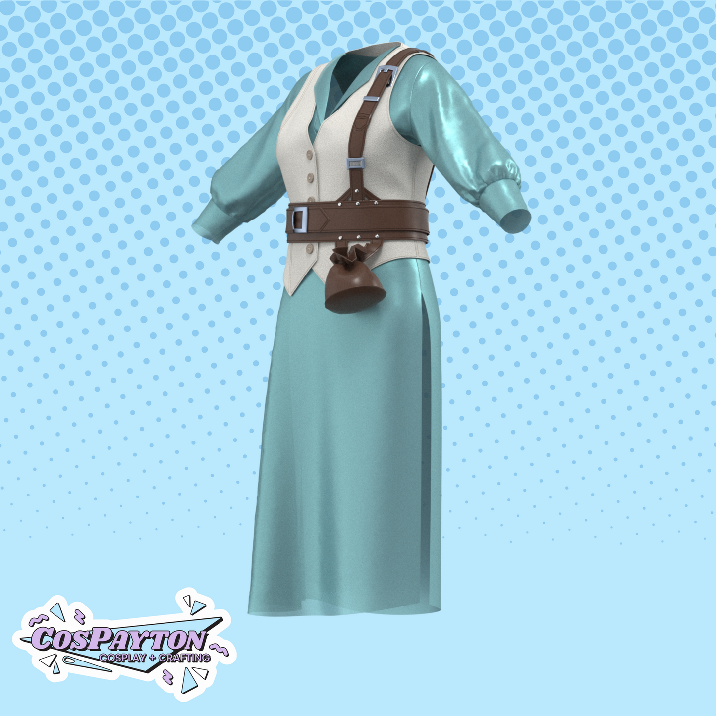 Imogen's Vest and Chemise PDF Cosplay Pattern | Critical Role Inspired