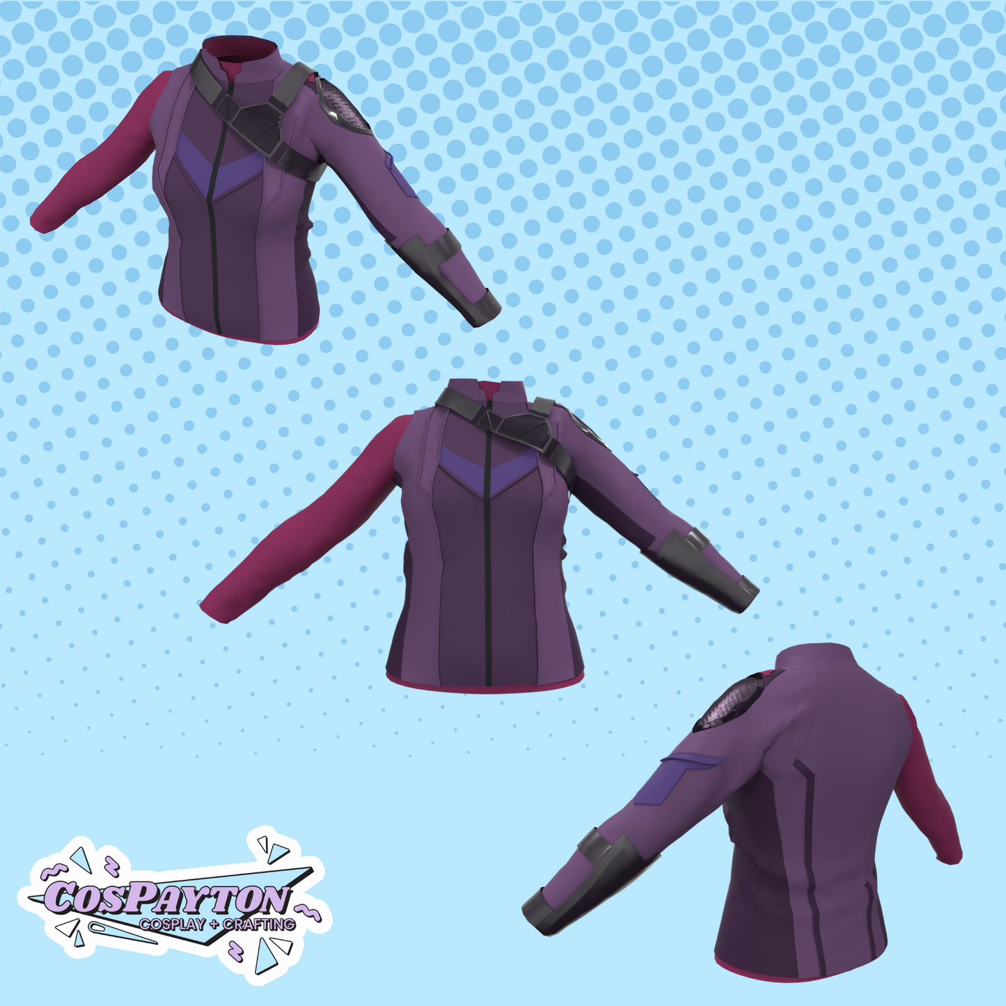 Kate Bishop Accessories PDF Cosplay Pattern | Hawkeye Inspired Printable