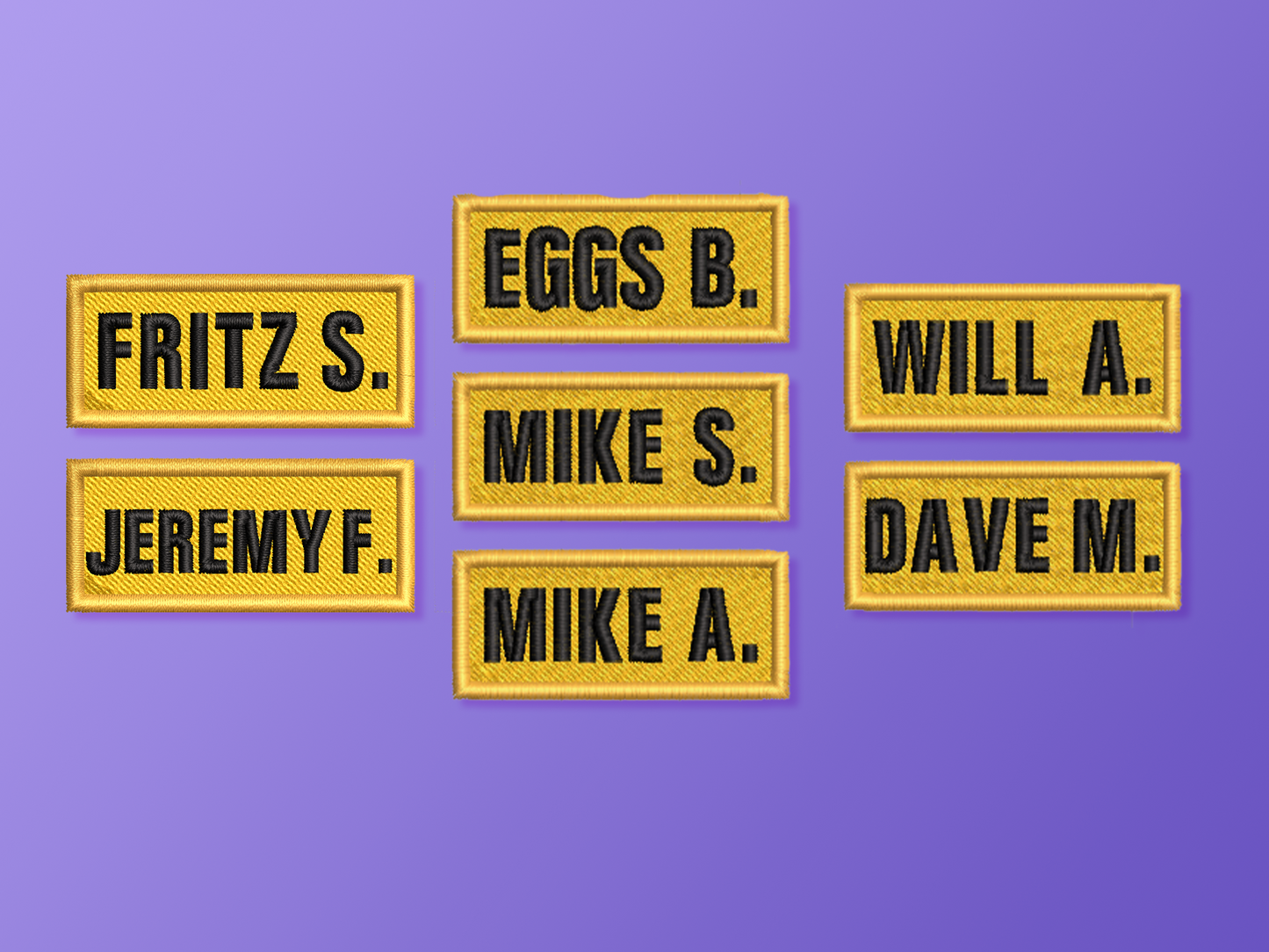 Security Guard Nametag | Five Nights at Freddy's Inspired Embroidered Patches