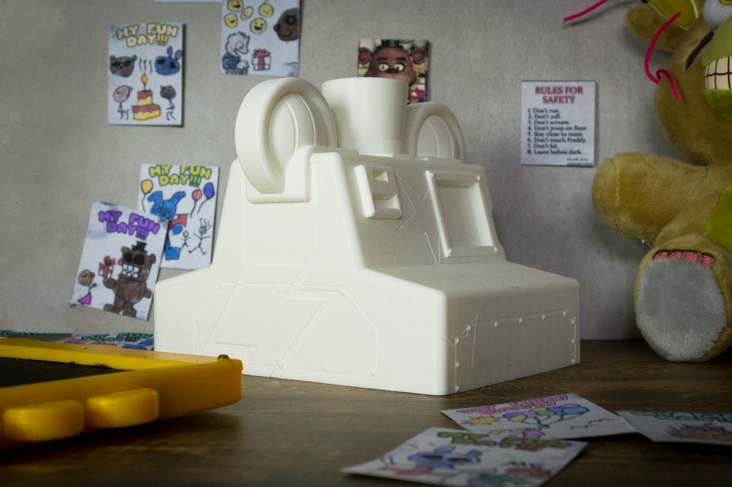 Fazcam 3D Printed Kit for Cosplay | Inspired by Five Nights at Freddy's: Security Breach