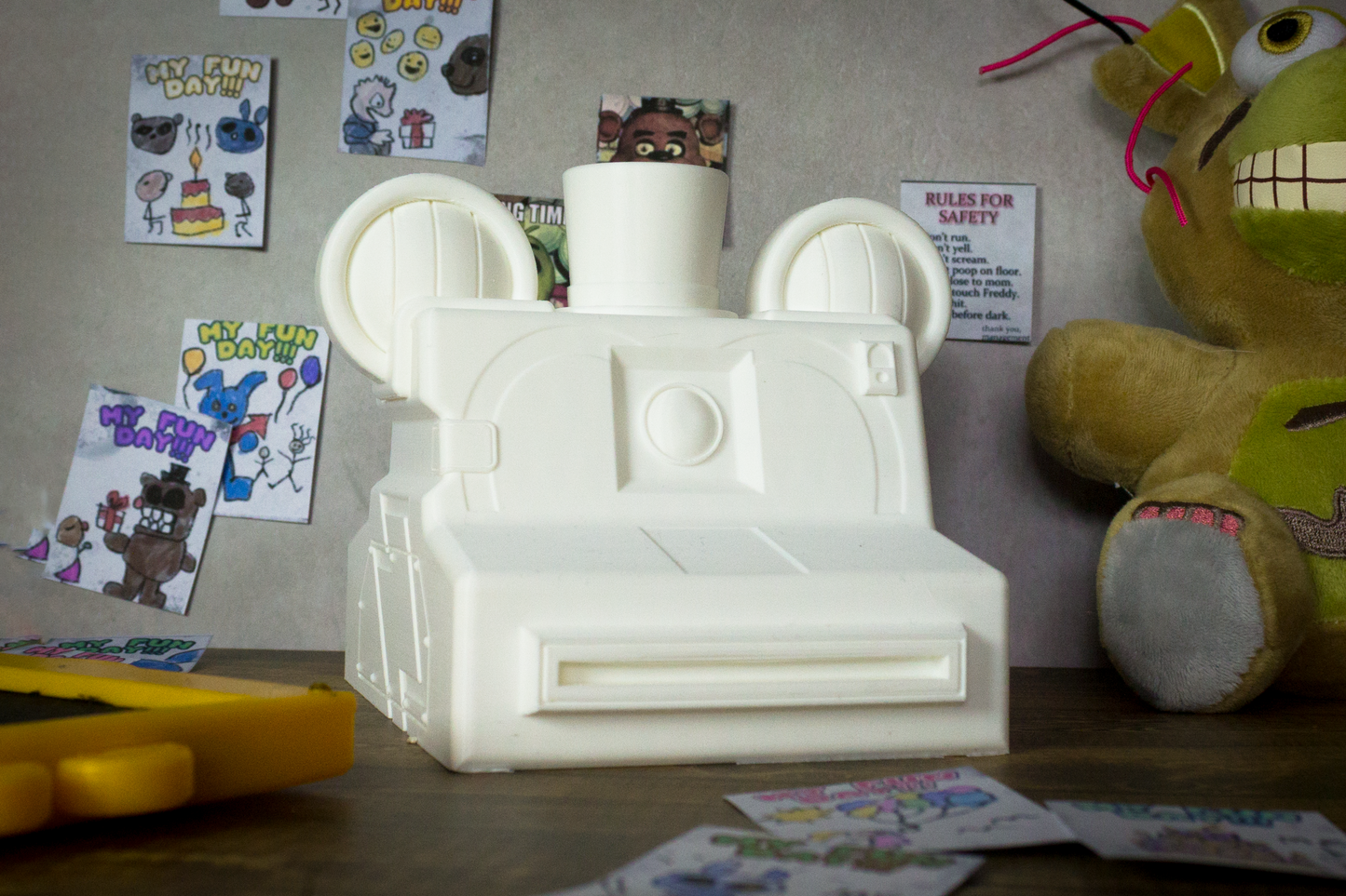 Fazcam 3D Printed Kit for Cosplay | Inspired by Five Nights at Freddy's: Security Breach