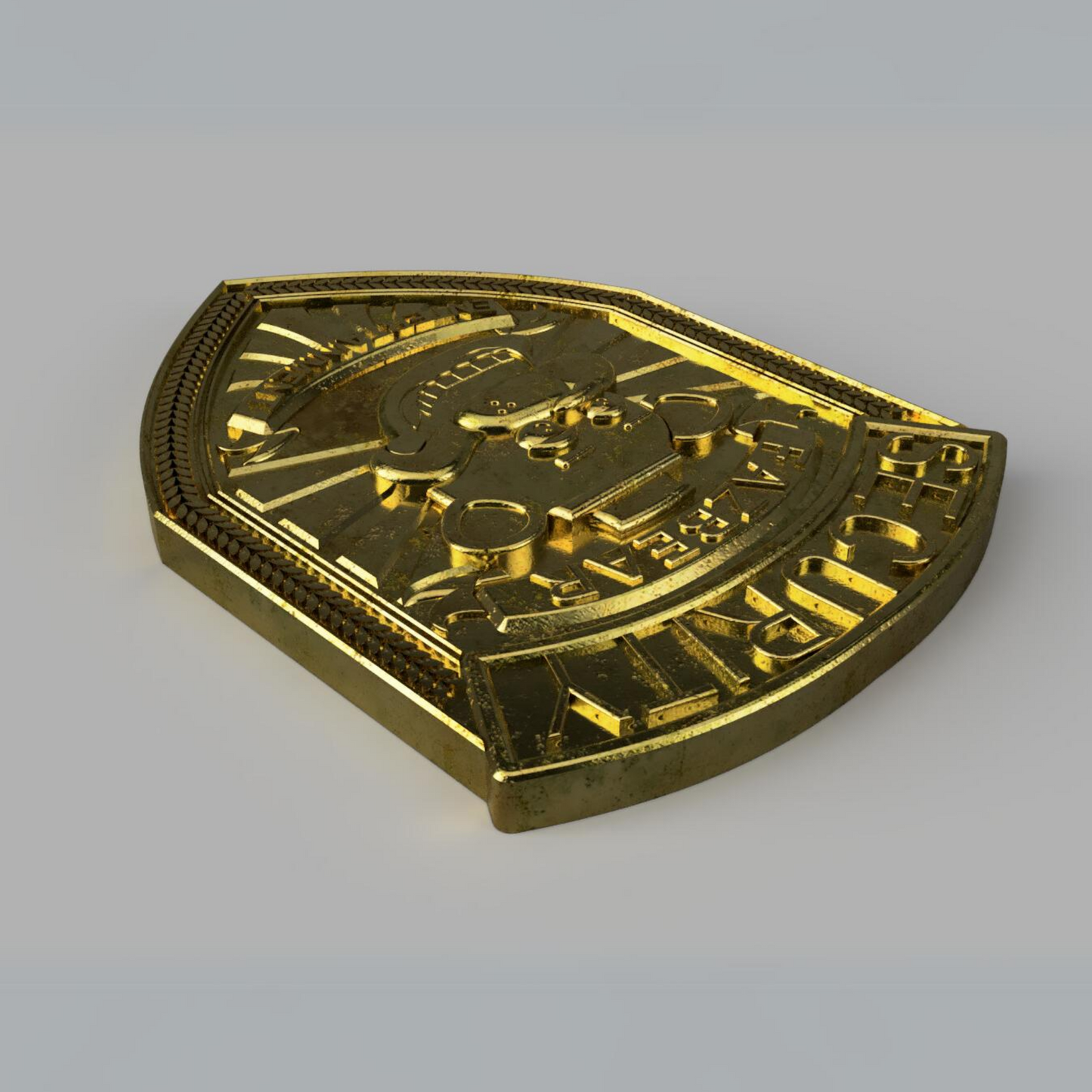 Fazbear Security Badge Cosplay 3D Print STL (Digital Download)