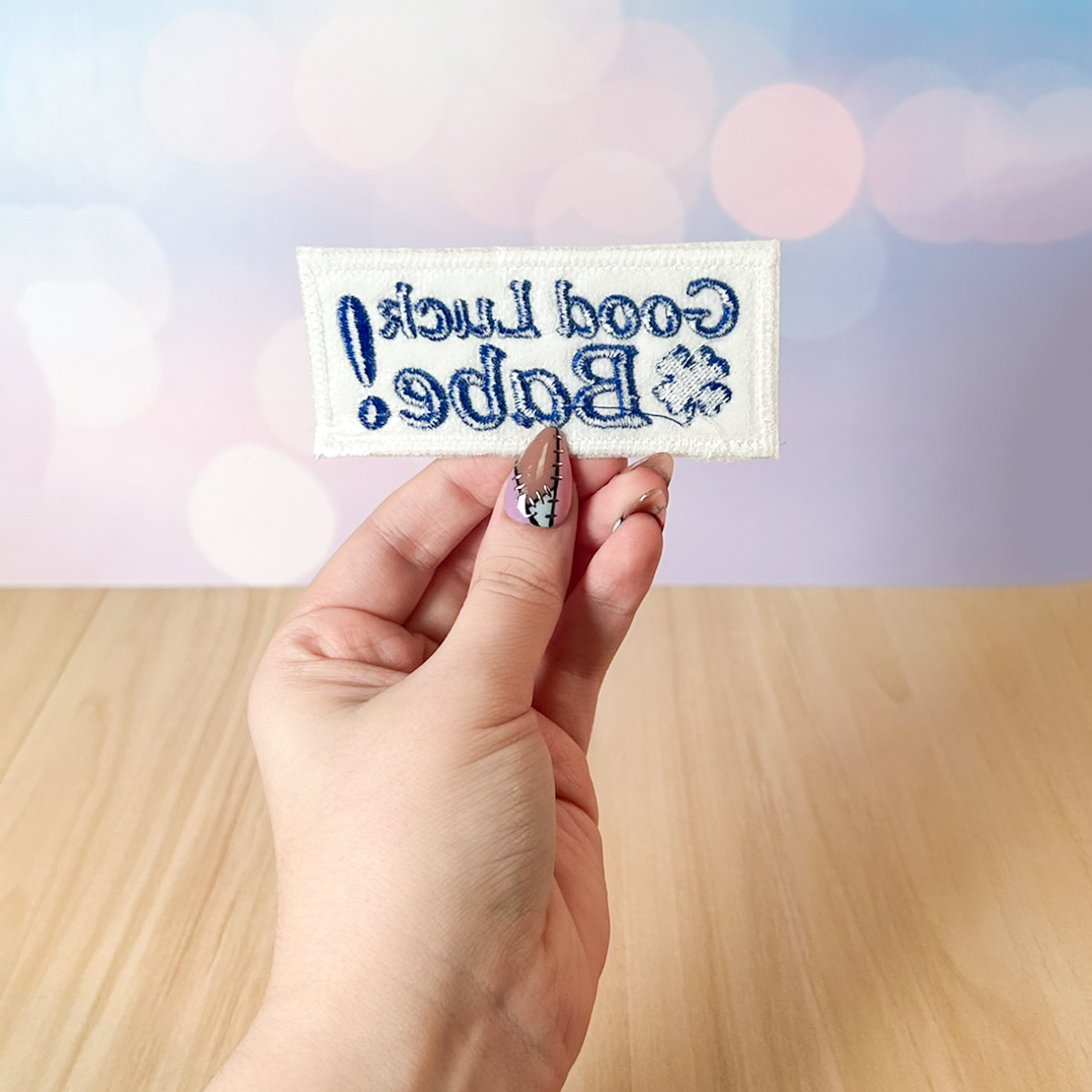 Good Luck Babe Embroidered Patch | Chappell Roan Inspired Merchandise