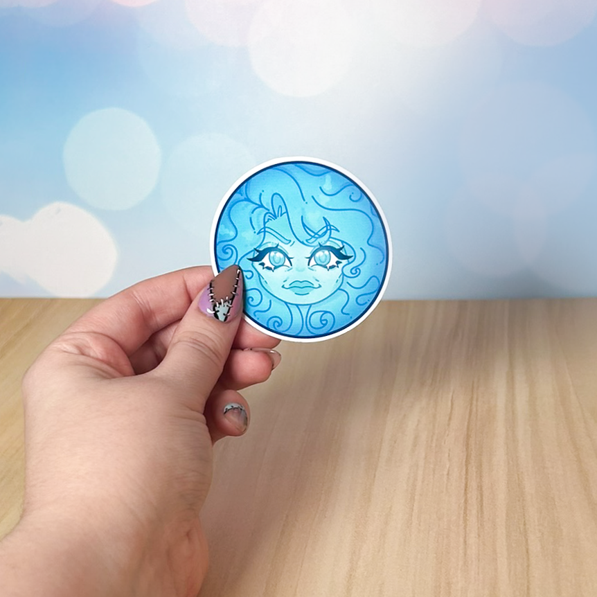 Madame Leota Waterproof Sticker | Inspired by The Haunted Mansion
