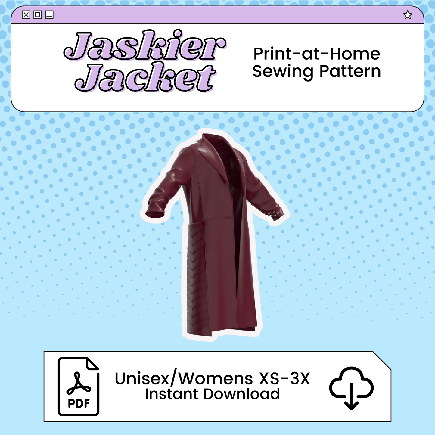 Jaskier Season 2 Jacket PDF Cosplay Pattern | The Witcher Inspired Printable Costume Pattern