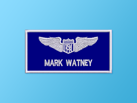 Mark Watney Name Patch | "The Martian" Inspired Embroidered Patch