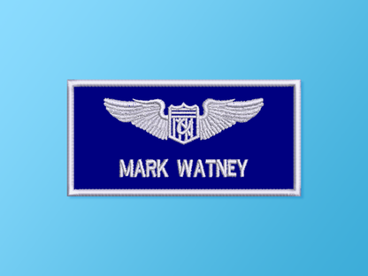 Mark Watney Name Patch | "The Martian" Inspired Embroidered Patch