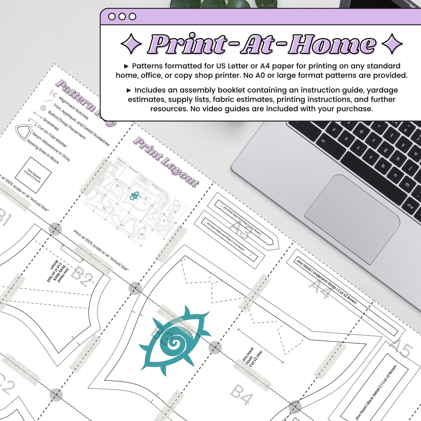 Jinx/Loose Cannon Halter Top PDF Cosplay Pattern | Arcane Inspired Printable Costume Pattern