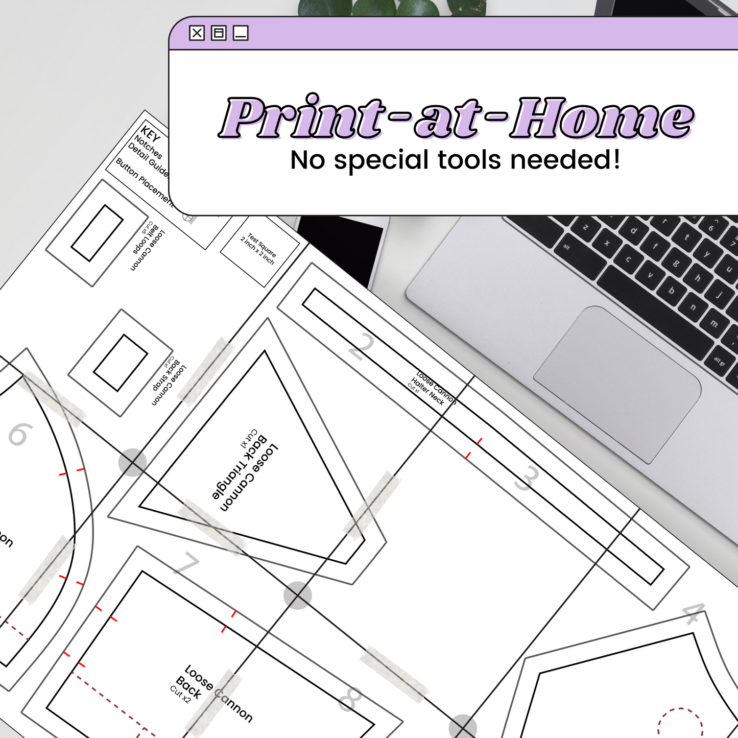 Glamrock Chica PDF Cosplay Pattern | Security Breach Inspired Printable