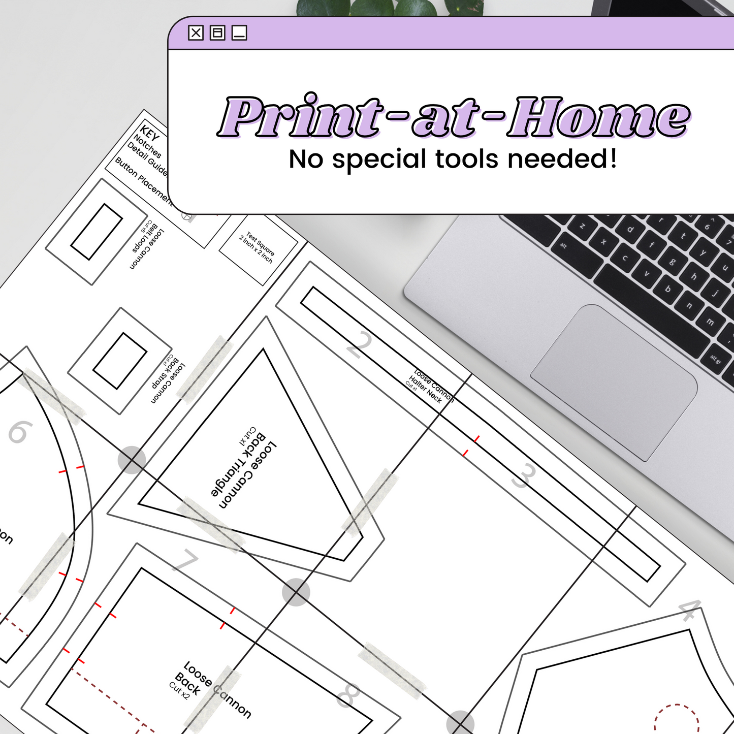 Cece's Mushroom Pattern Printable Cosplay Template | Instant Download Digital Cut Files for Cosplay