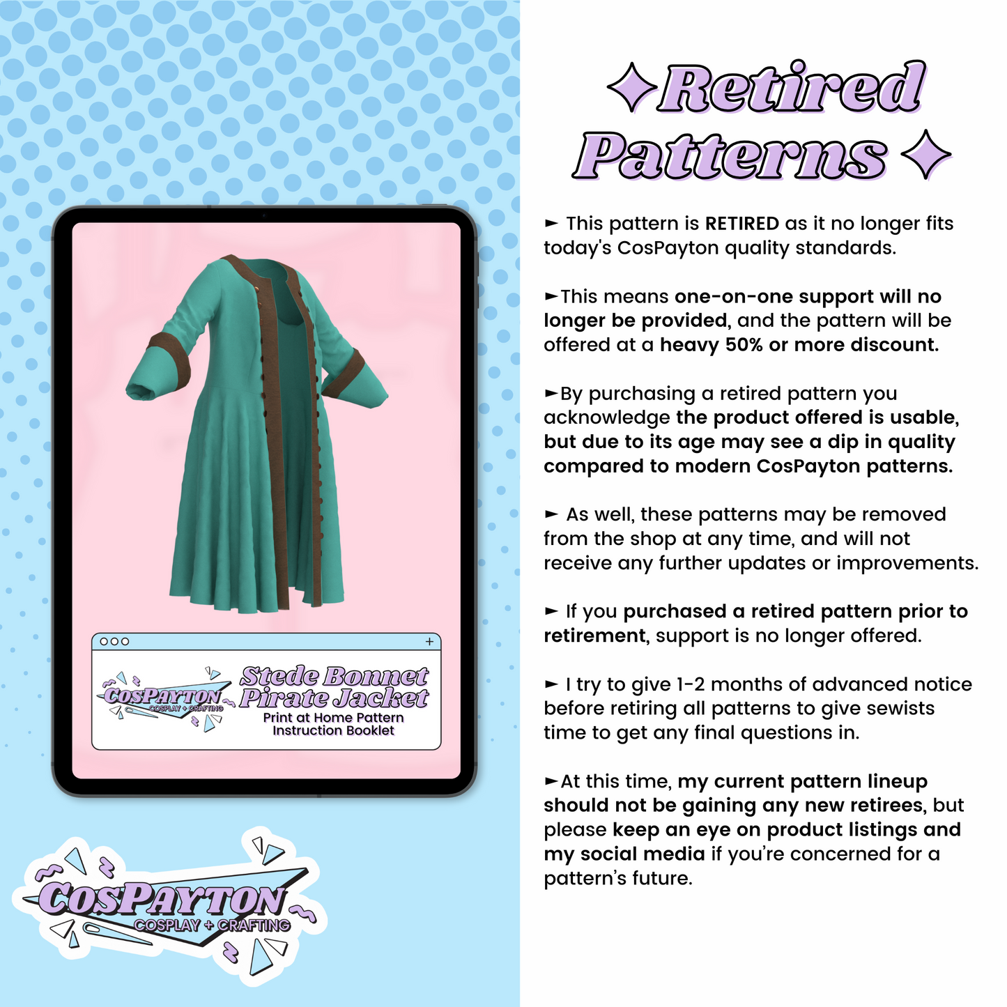 Jaskier Season 2 Jacket PDF Cosplay Pattern | The Witcher Inspired Printable Costume Pattern