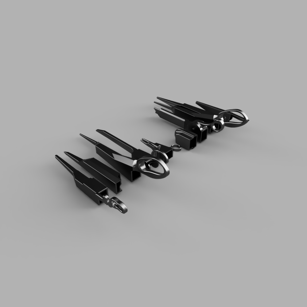Edward Scissorhands Wearable Fingers 3D Print File Inspired by Edward Scissorhands | STL for Cosplay