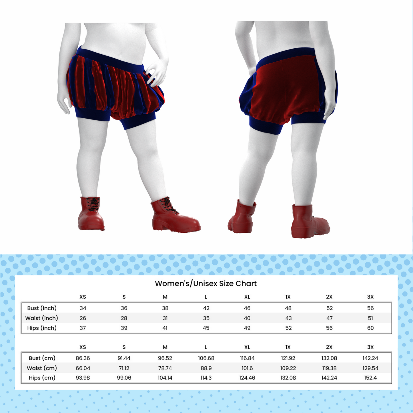 Medieval Booty Shorts PDF Cosplay Pattern | Customizable Bloomers | Printable Costume