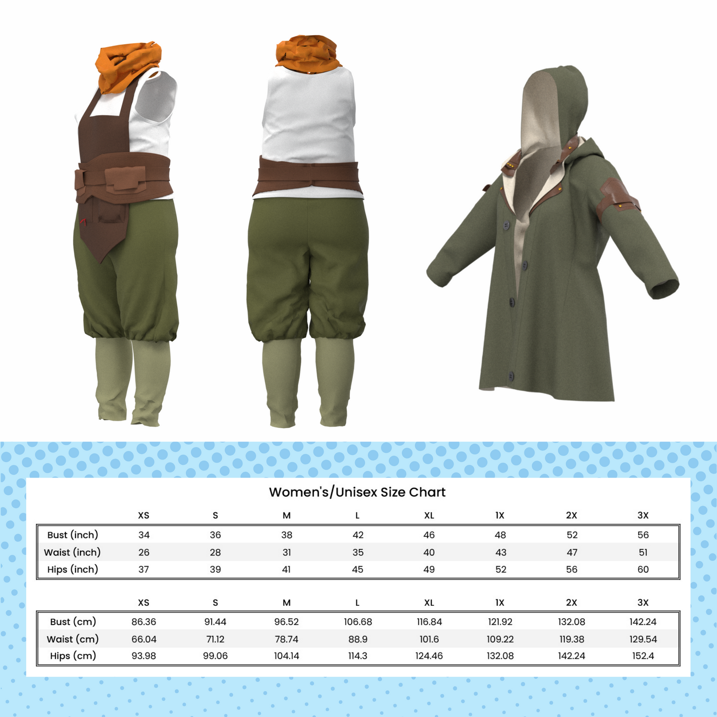 Ekko PDF Cosplay Pattern Bundle | Arcane Inspired Printable
