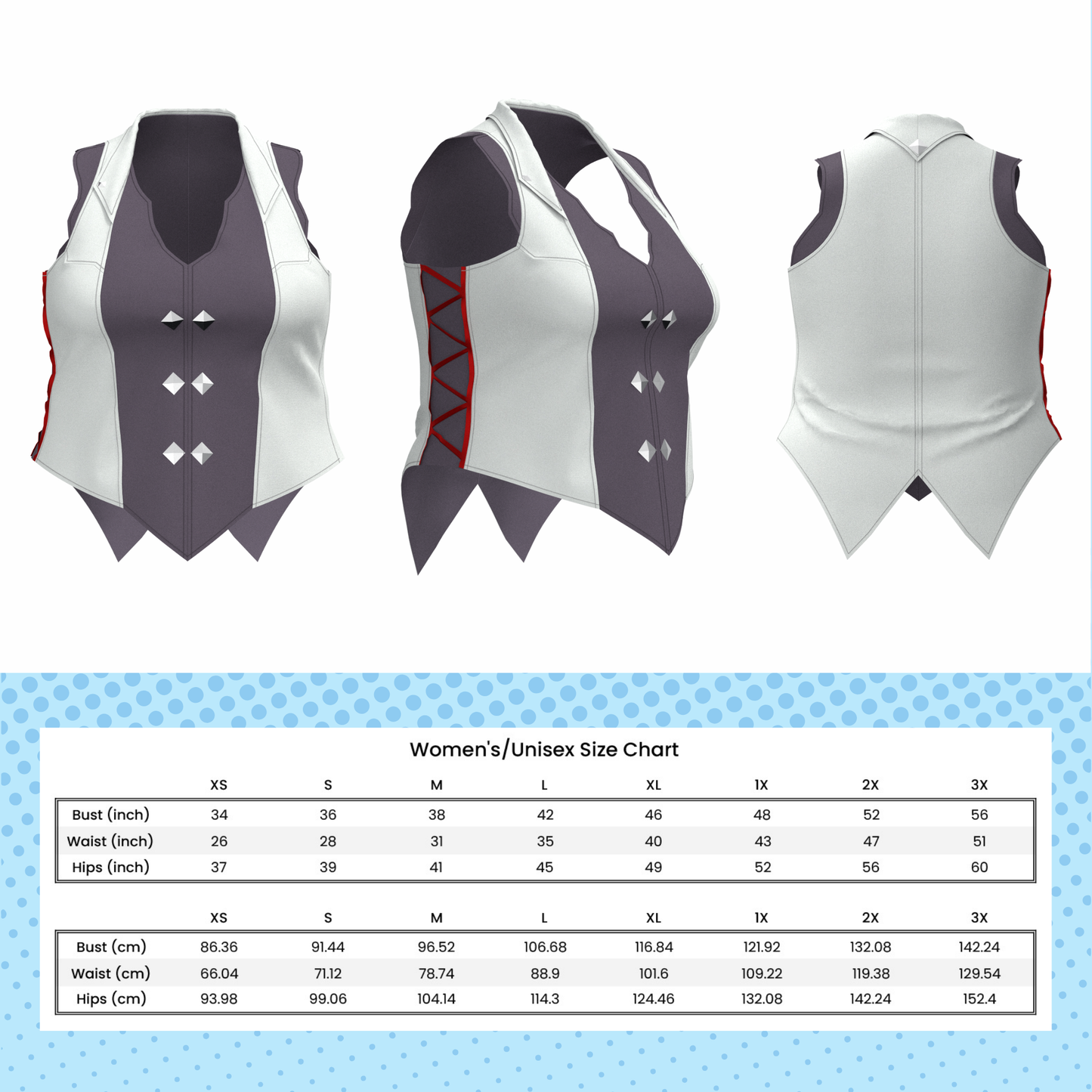 Progress Vest PDF Cosplay Pattern | Arcane Viktor and Jayce Inspired Printable Costume