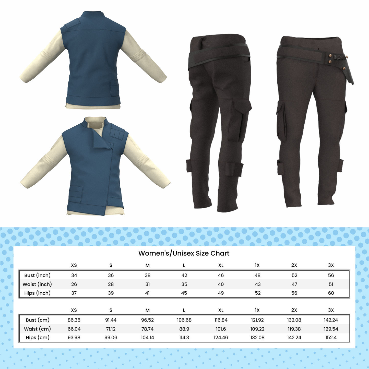 Cal Kestis PDF Cosplay Pattern | Jedi Survivor Inspired Printable Costume