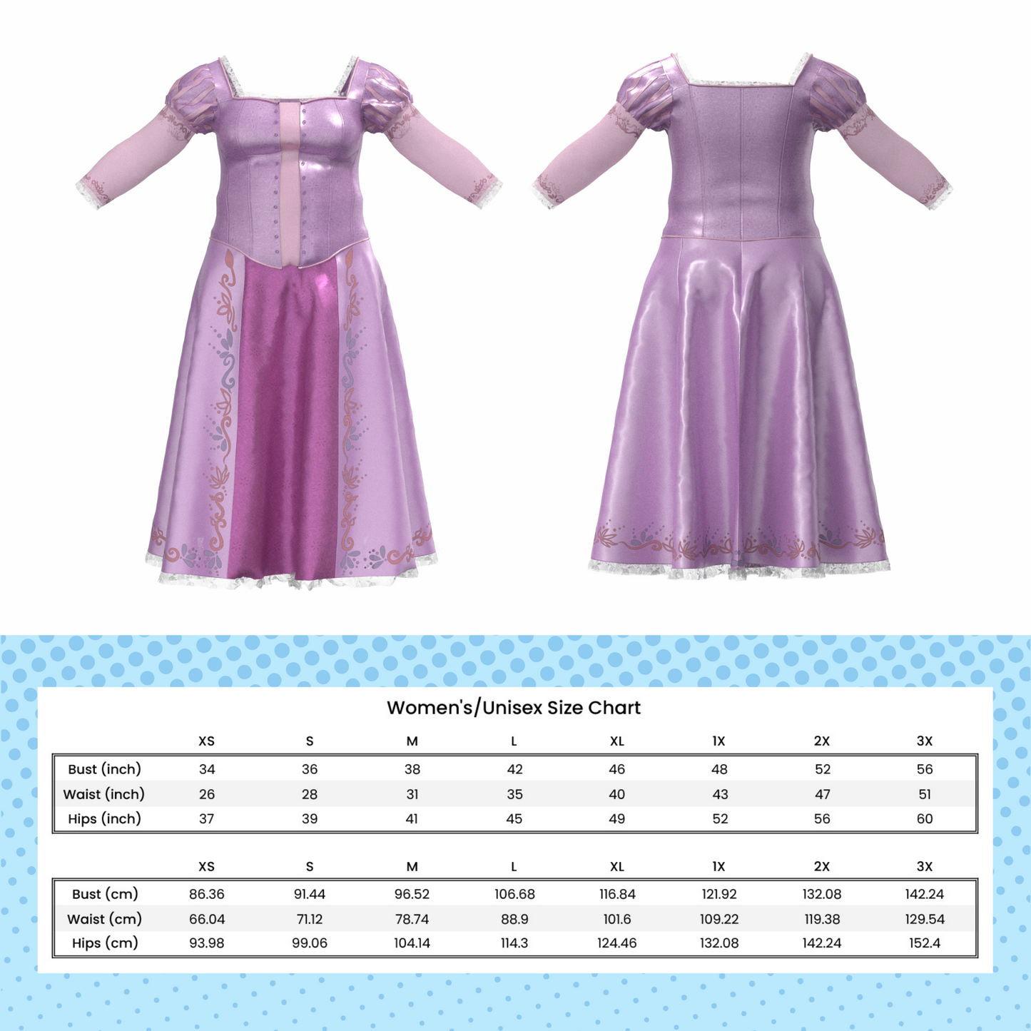 Princess Rapunzel PDF Cosplay Pattern | Tangled Inspired Printable Costume