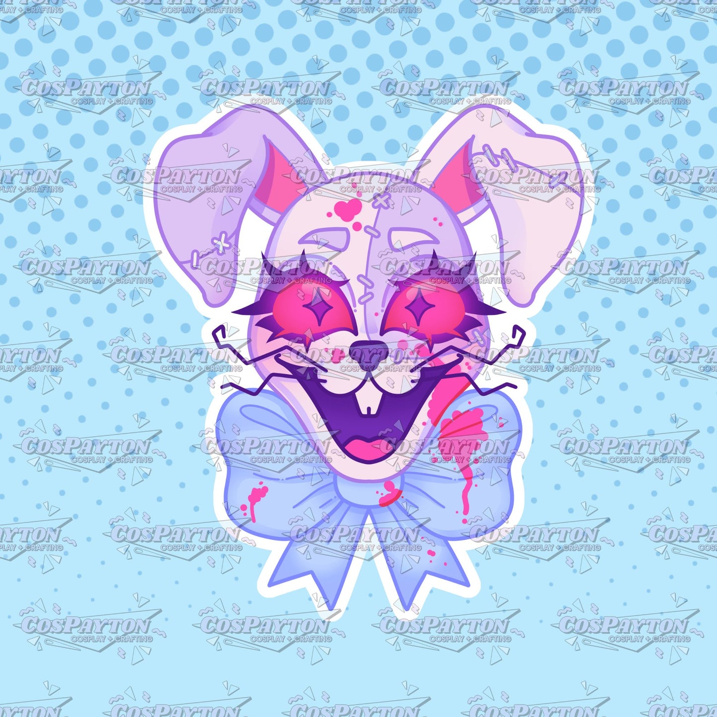 Vanny Bunny Waterproof Sticker | Inspired by Five Nights at Freddy's: Security Breach