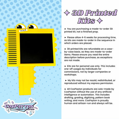 Saja Boys Light Stick 3D Printed Kit for Cosplay | Inspired by KPop Demon Hunters