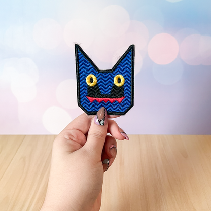 Michael Mell Bunny and Blue Cat Hoodie Patches | Be More Chill Inspired Broadway Cosplay Embroidered Patches