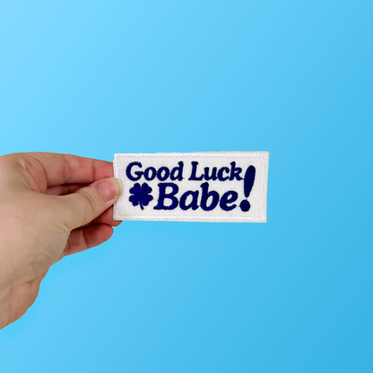 Good Luck Babe Embroidered Patch | Chappell Roan Inspired Merchandise