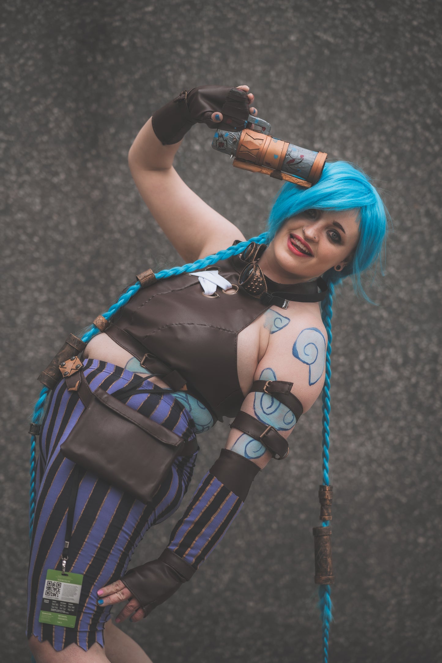 Jinx/Loose Cannon Halter Top PDF Cosplay Pattern | Arcane Inspired Printable Costume Pattern