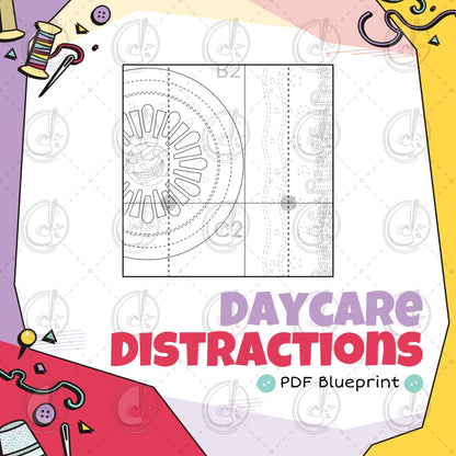 Sun and Moon Daycare Distractions Cosplay Blueprint (Digital Download)