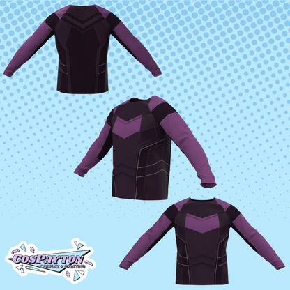 Hawkeye Jacket PDF Cosplay Pattern | Marvel Inspired Printable Costume