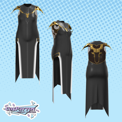 Mel Medarda Dress PDF Cosplay Pattern | Arcane Inspired Printable Costume Pattern