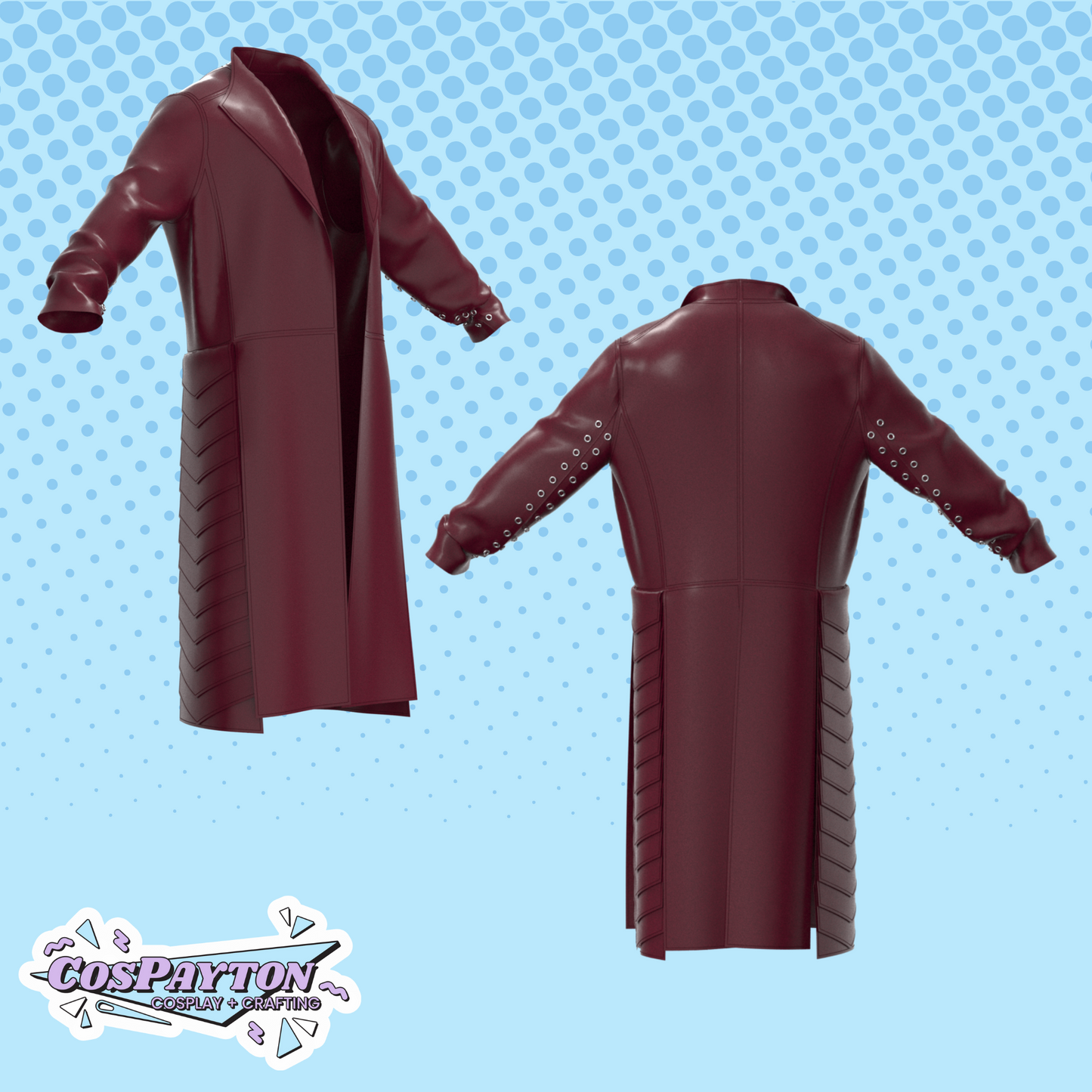 Jaskier Season 2 Jacket PDF Cosplay Pattern | The Witcher Inspired Printable Costume Pattern