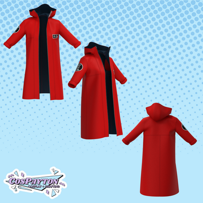 Vash Jacket PDF Cosplay Pattern | Trigun Stampede Inspired Printable Costume