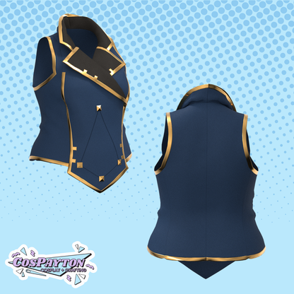 Enforcer Vi Jacket PDF Cosplay Pattern | Arcane Inspired Printable Costume Pattern