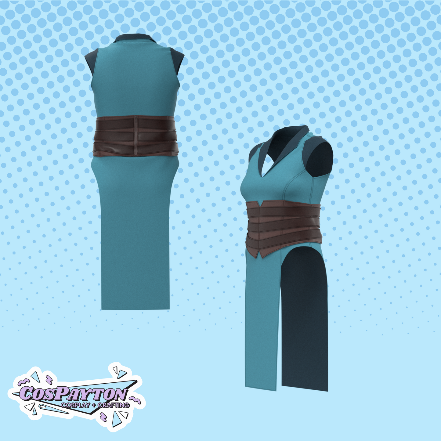 Vex'ahlia Cosplay Pattern | Critical Role Inspired Printable Cosplay