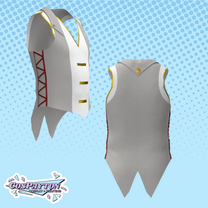 Jayce Vest PDF Cosplay Pattern Bundle | Arcane Inspired Printable Costume Pattern