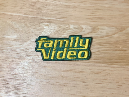 Family Video Cosplay Patch | Embroidered Iron on Applique
