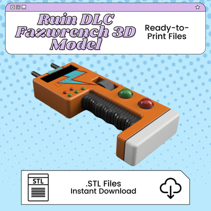 Fazwrench 3D Print File Inspired by Five Nights at Freddy's: Security Breach | STL for Cosplay