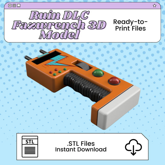 Fazwrench 3D Print File Inspired by Five Nights at Freddy's: Security Breach | STL for Cosplay