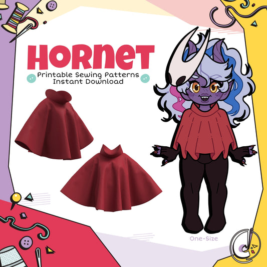 Hornet Cloak Cosplay Sewing Pattern (Digital Download)