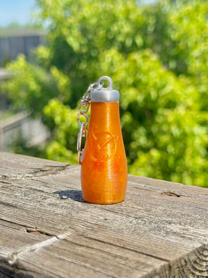 Orbitz Bottle Shaker Keychain and Earrings