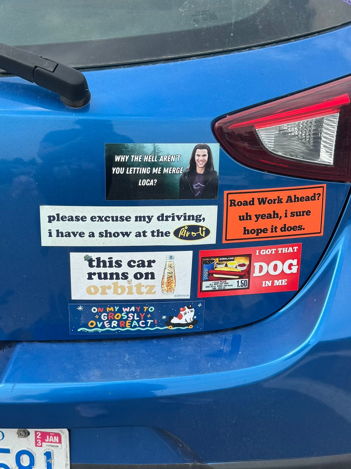 "My Other Ride Is a Catacomb's Navigation Unit" | Waterproof Bumper Sticker/Magnet