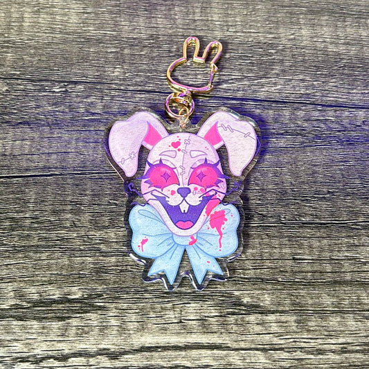 Vanny Bunny Acrylic Charm | Five Nights Inspired Keychain