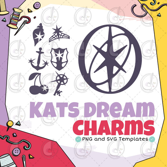 Kats Dream Charm and Logo Template (Digital Download)