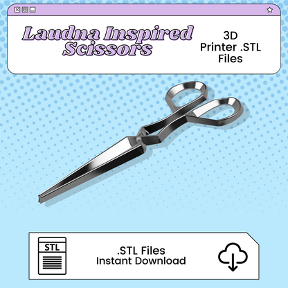 Laudna's Scissors 3D Print File Inspired by Critical Role | STL for Cosplay