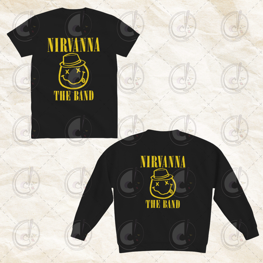 Nirvanna The Band Unisex T-shirt and Crewneck