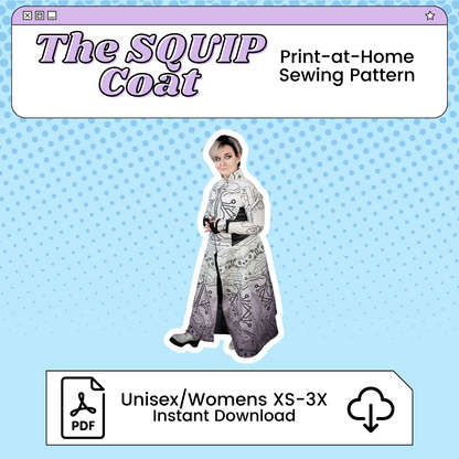 Squip Cosplay Sewing Pattern and Circuit PNG from "Be More Chill" | Broadway Costume Pattern